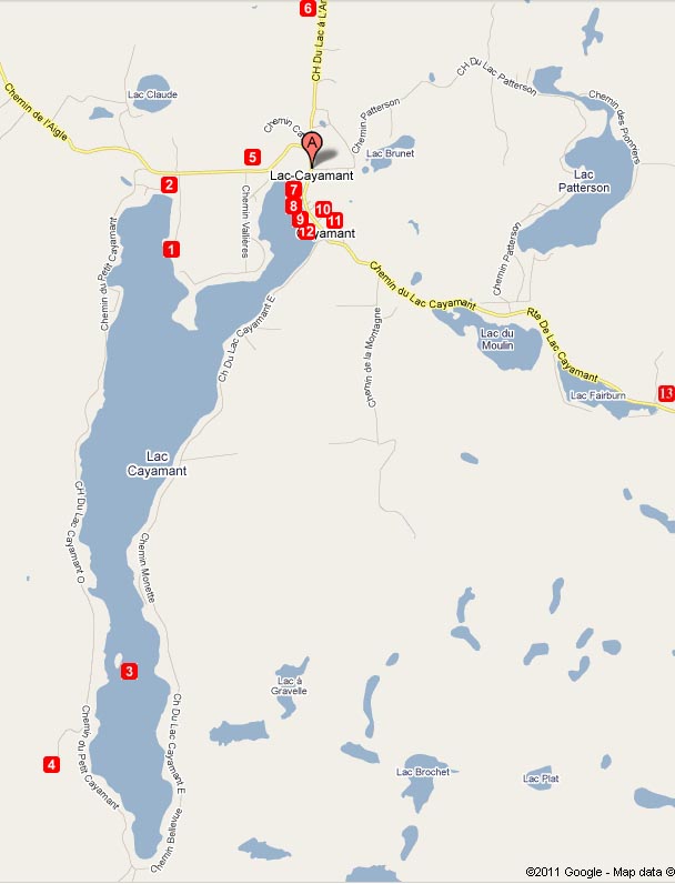 Lac Cayamant Cottage Rental